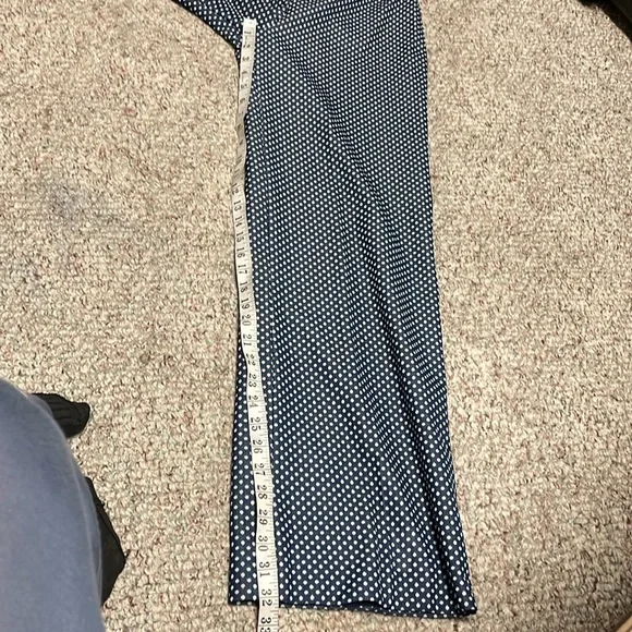 Vintage Navy and White Checkered Pantsuit - Picture 8 of 10